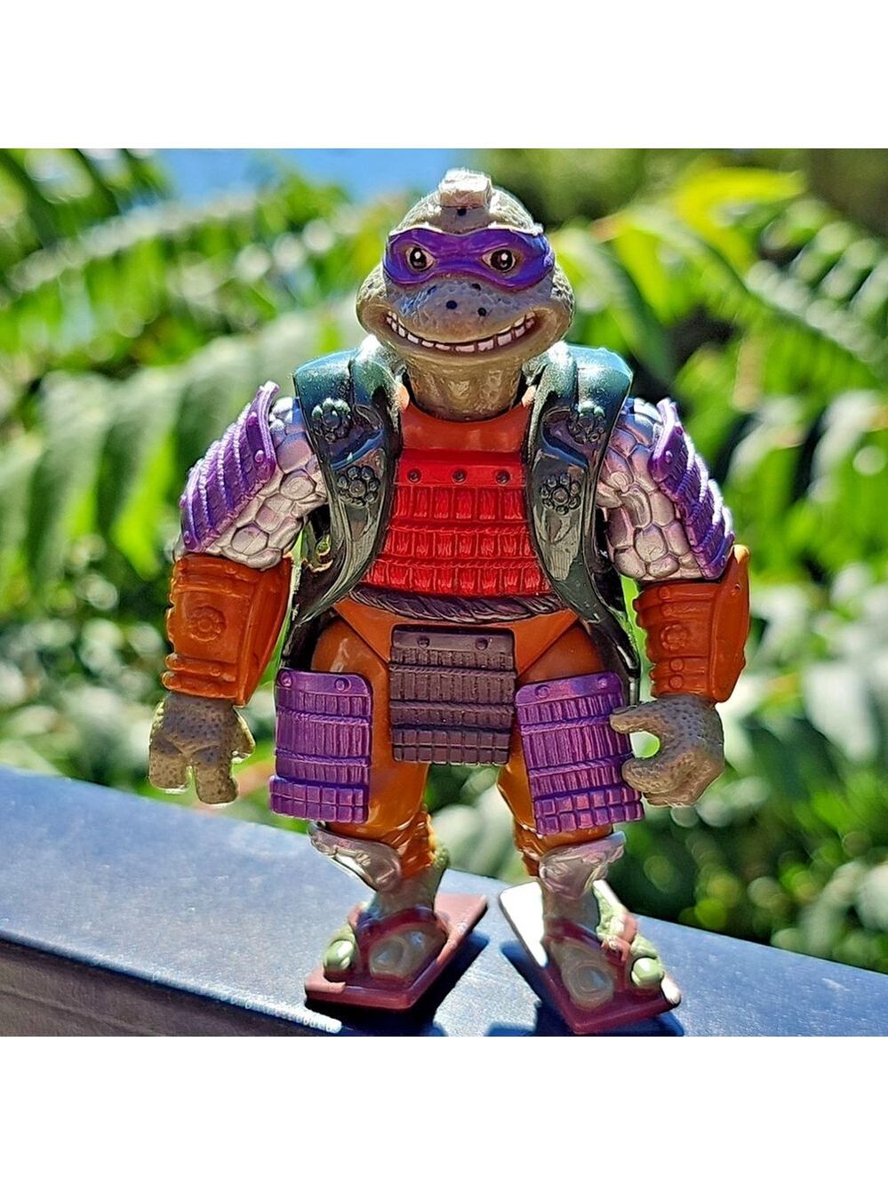1993 Teenage Mutant Ninja Turtle Samurai Donatello Playmates Mirage Studios TMNT